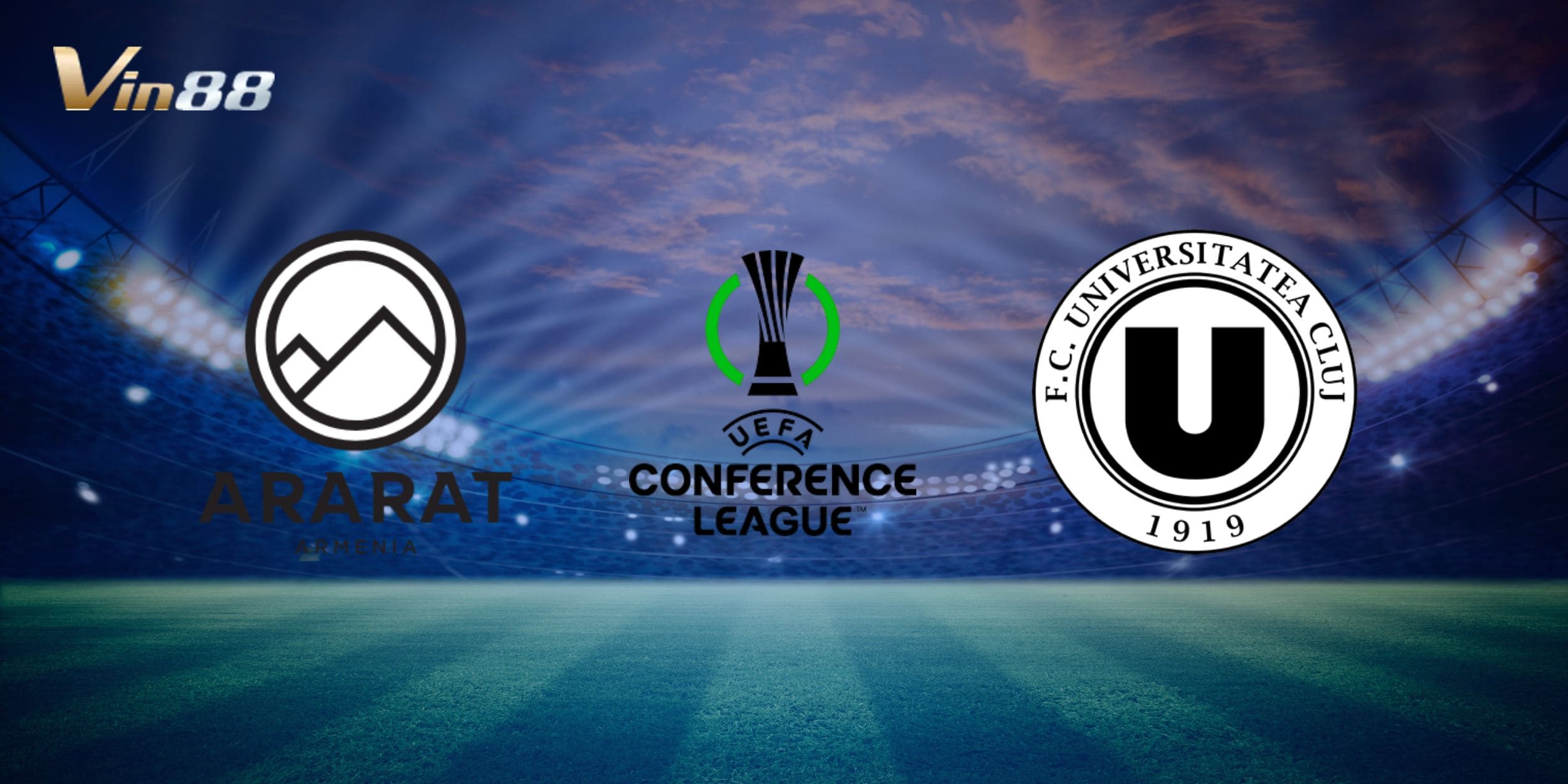 Ararat-Armenia chuẩn bị đối đầu U. Cluj trên sân TCA Stadium