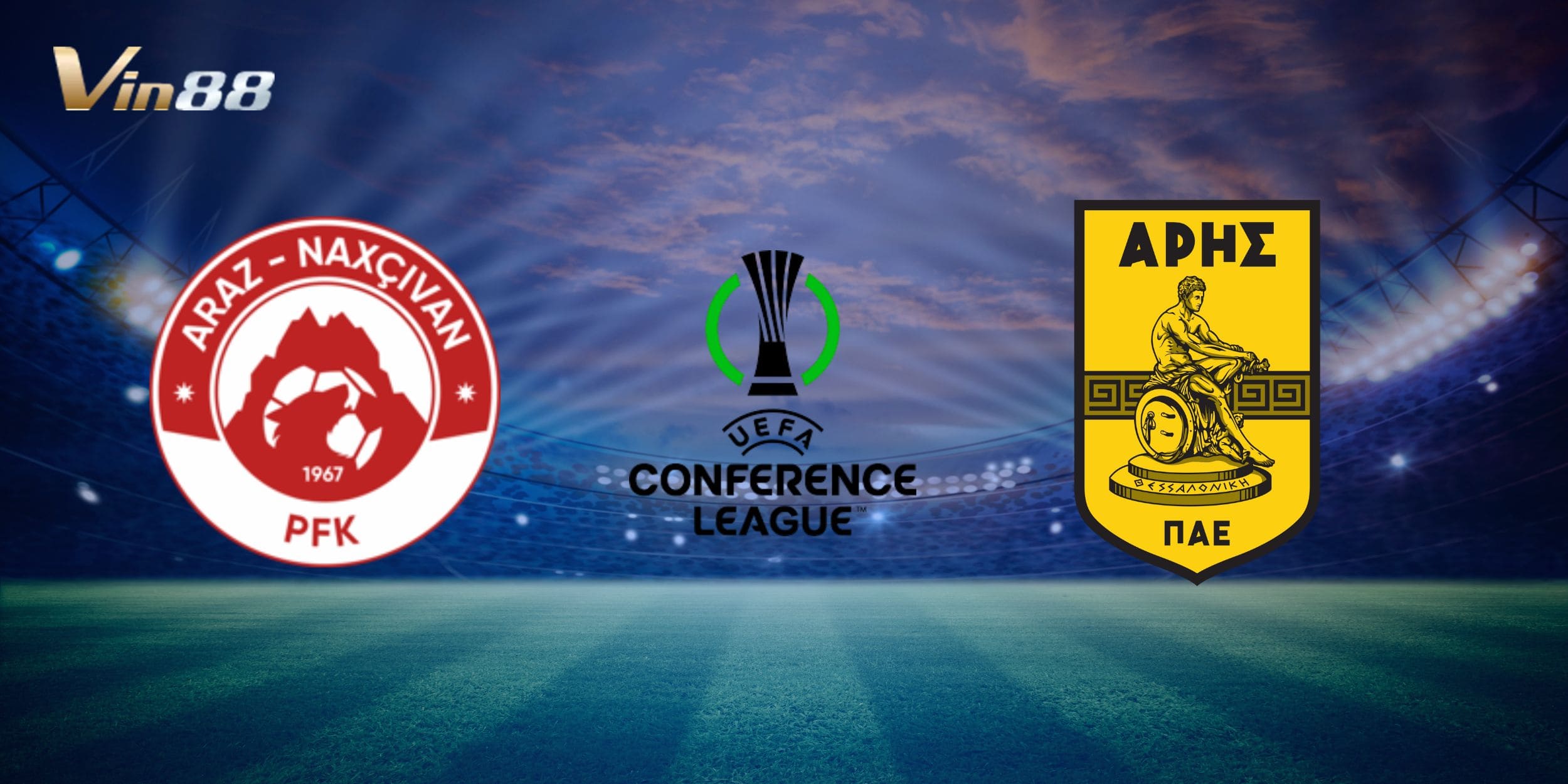 Araz chuẩn bị tiếp đón Aris trên sân nhà Dalğa Arena