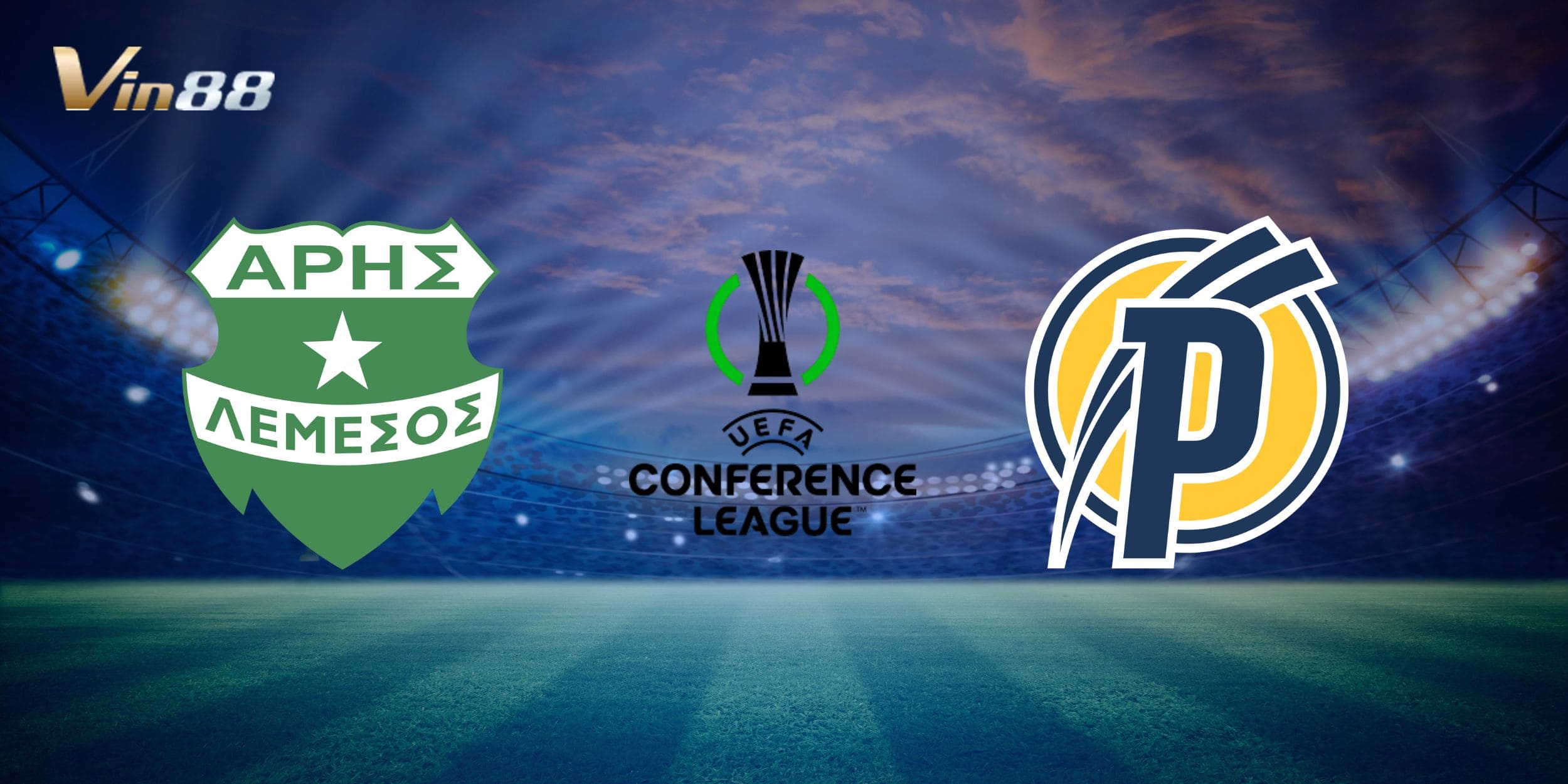 Aris Limassol vs Puskas Academy chuẩn bị đối đầu trên sân Tsirion Athlítiko Kentro
