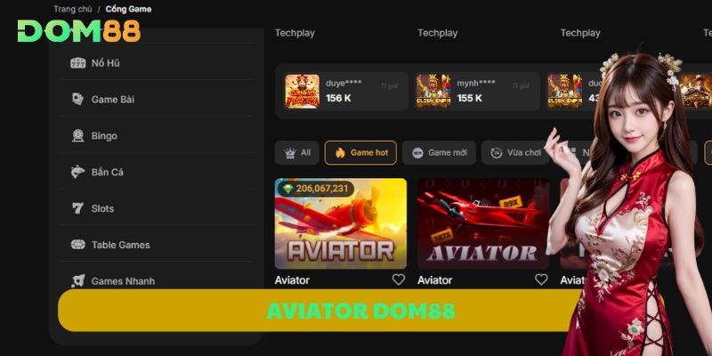 Aviator DOM88 – Cơ Hội Jackpot khủng Lên Đến 100.000 Lần