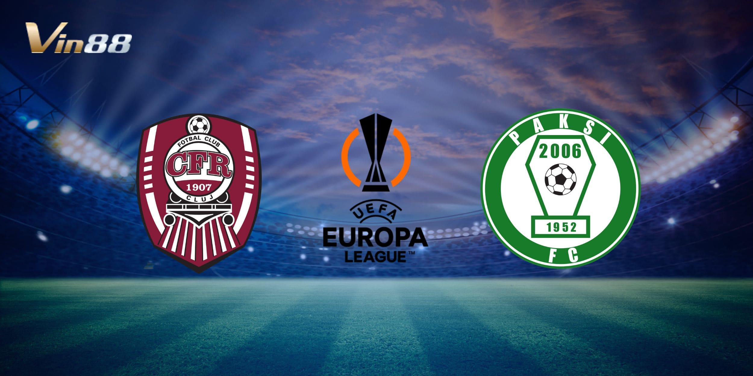 CFR Cluj vs Paks trận cầu căng thẳng trên sân Dr. Constantin Rădulescu