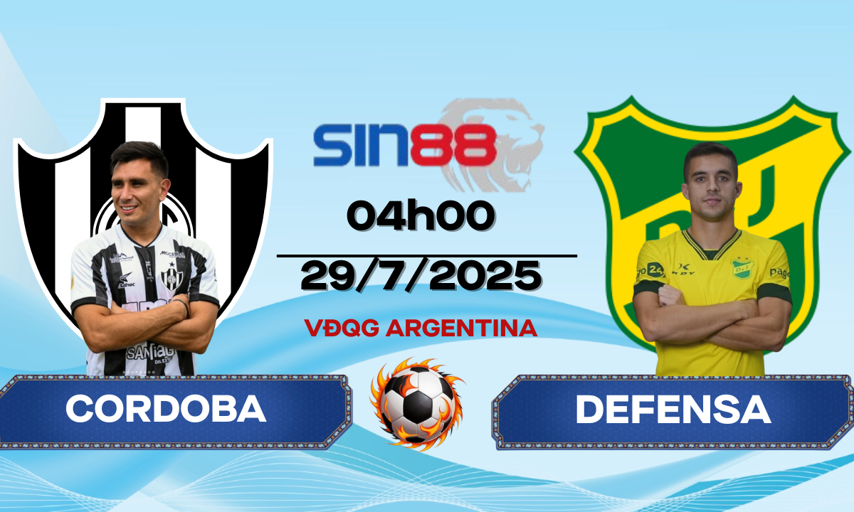 Nhận định bóng đá Central Cordoba - Defensa y Justicia 04h00 ngày 29/07/2025 - VĐQG Argentina (Kate)