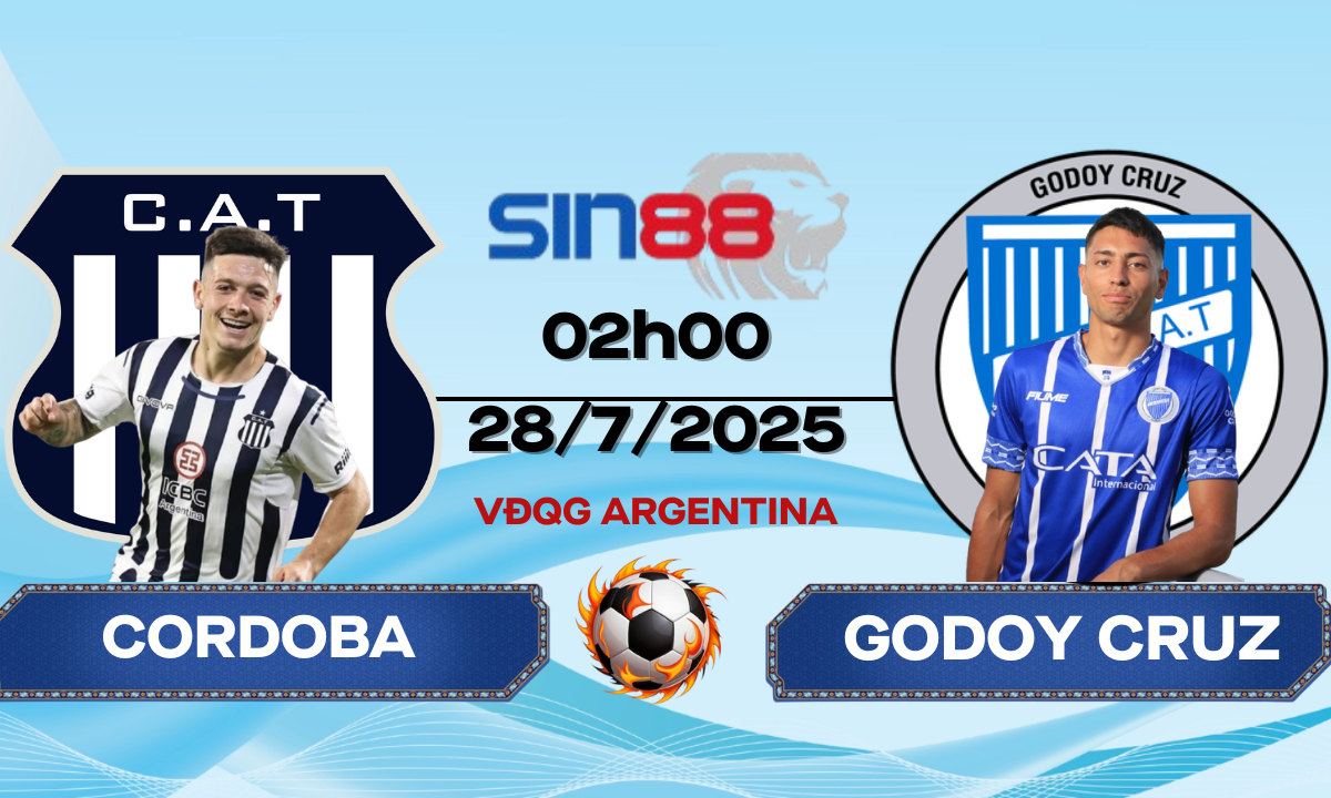 Nhận định bóng đá Talleres Cordoba - Godoy Cruz 02h00 ngày 28/07/2025 - VĐQG Argentina (Kate)