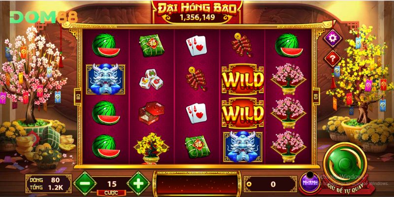 Đại Hồng Bao 2 là tựa game slot mang theo phong cách Á Đông