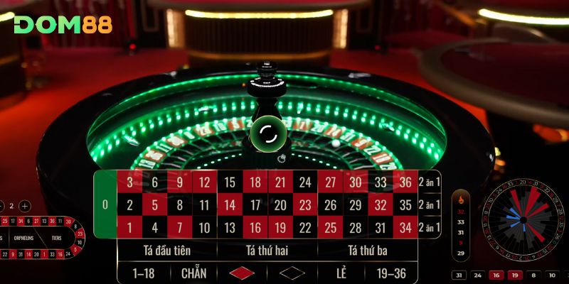 Đặt ra giới hạn khi chơi game roulette tại DOM88