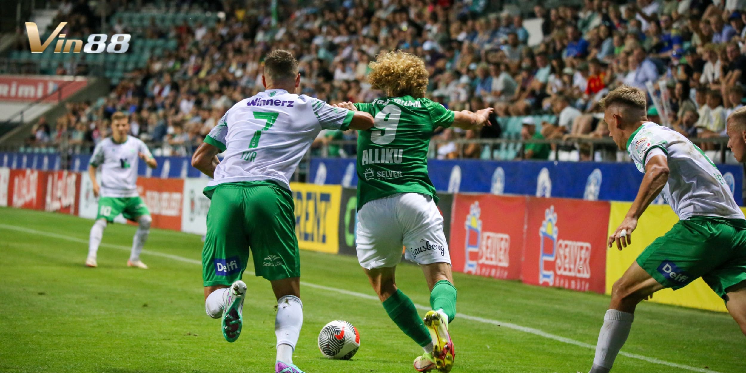 Điểm nhấn đáng chú ý trong trận lượt đi giữa FCI Levadia vs Rīgas FS