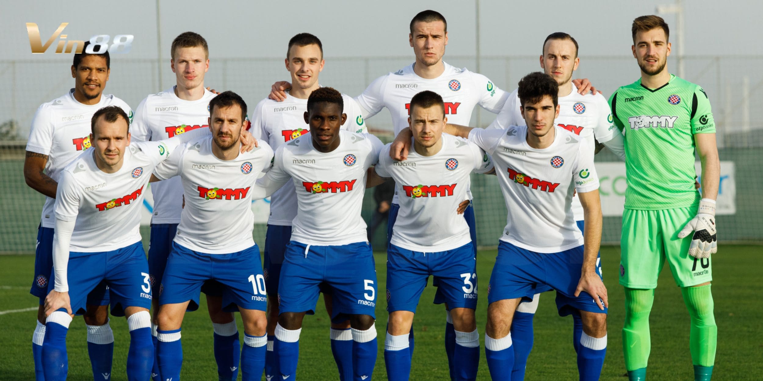 Đội hình dự kiến của Hajduk Split (Croatia)