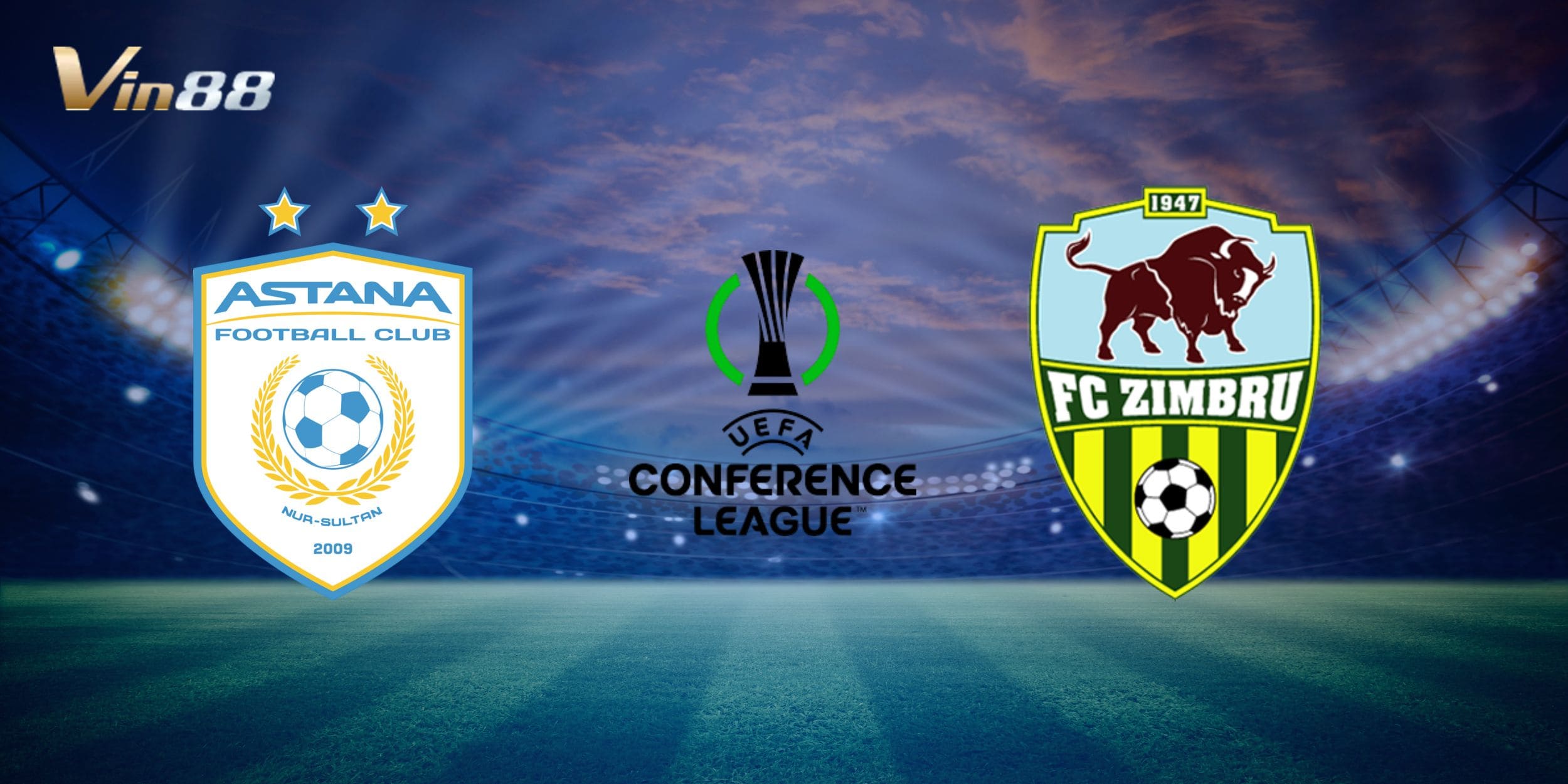 FC Astana chuẩn bị đối đầu Zimbru Chisinau trên sân nhà Astana Arena