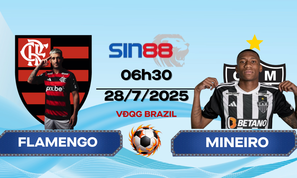 Nhận định bóng đá Flamengo - Atlético Mineiro 06h30 ngày 28/07/2025 - VĐQG Brazil (Kate)