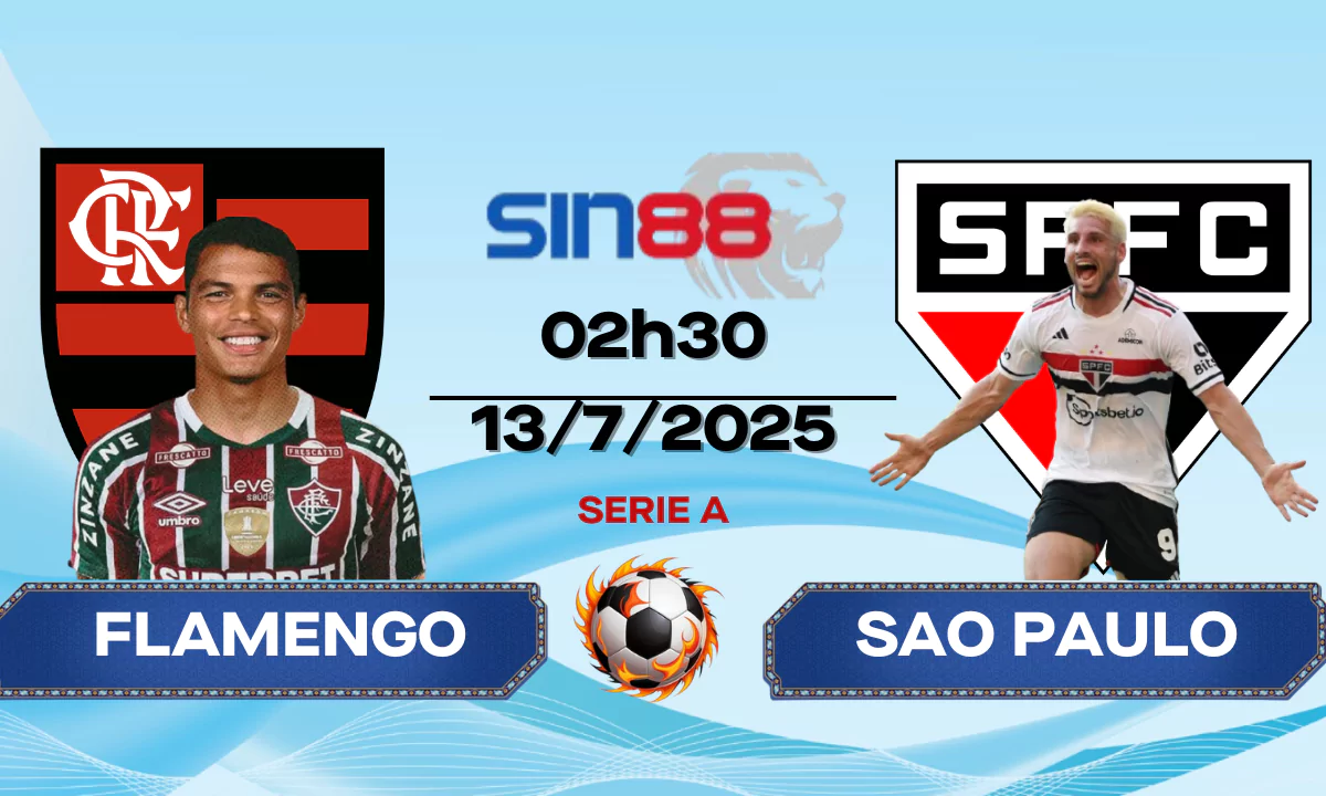 Nhận định bóng đá Flamengo RJ - Sao Paulo 02h30 ngày 13/06/2025 - Serie A (Kate)