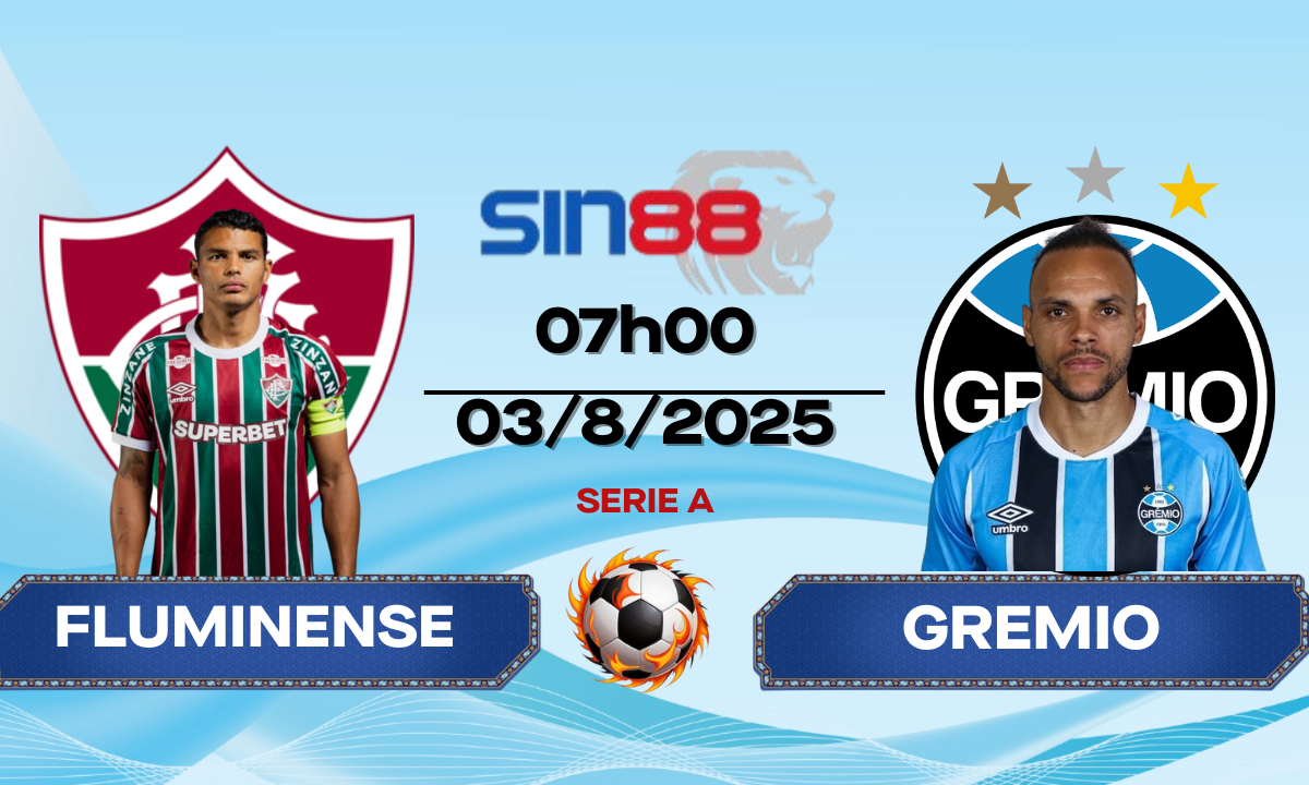 Soi kèo bóng đá bóng đá Fluminense - Gremio 07h00 ngày 03/08/2025 - Serie A