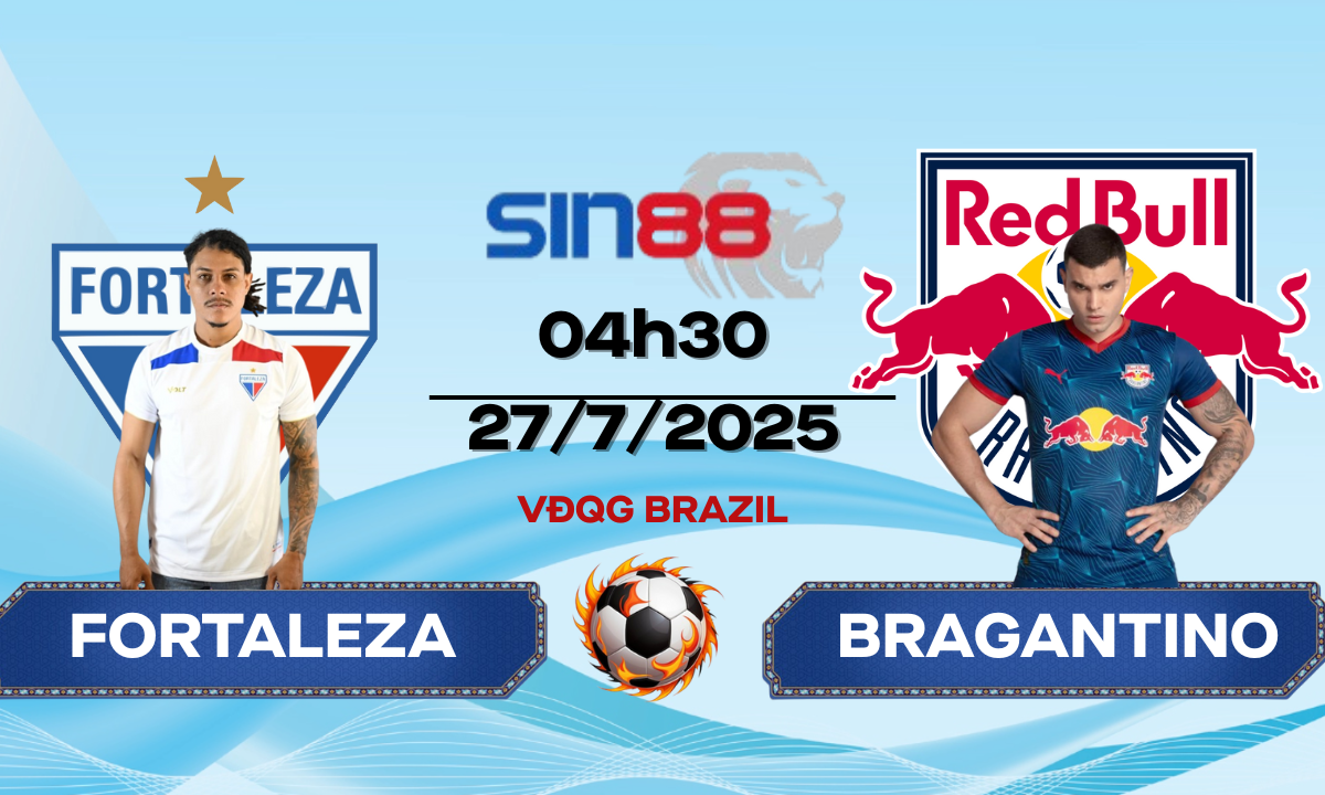 Nhận định bóng đá Fortaleza - Bragantino 04h30 ngày 27/07/2025 - VĐQG Brazil (Kate)