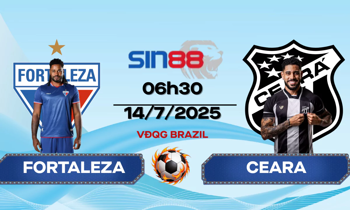 Nhận định bóng đá Fortaleza - Ceara 06h30 ngày 14/07/2025 - VĐQG Brazil (Kate)