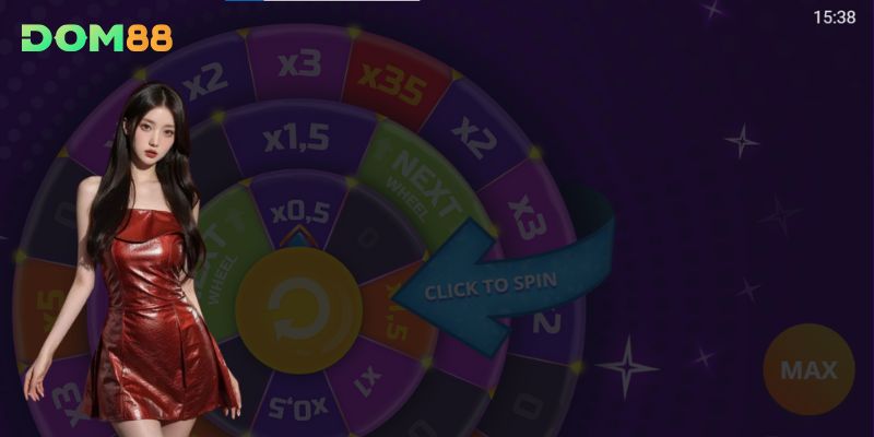 Hoạt động Magic Wheel vào lúc 13h-15h hoặc 23h-1h 
