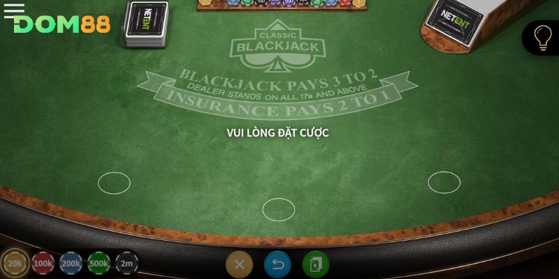 Hướng dẫn cách tính điểm khi chơi Blackjack DOM88