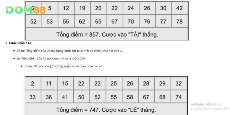 Keno Vietlott bao gồm hai hình thức cược là căn bản và kèo số