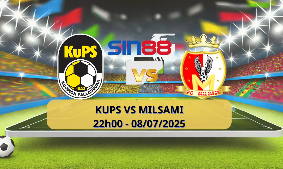 Nhận định bóng đá KuPS - Milsami 22h00 ngày 08/07/2025 - Champions League (Kate)