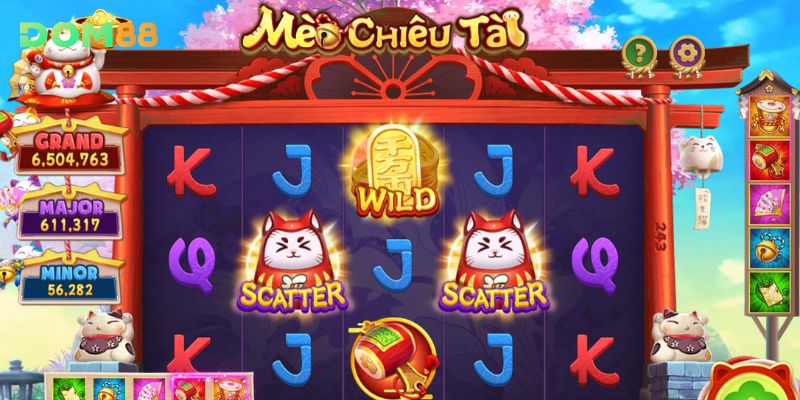 Một số lợi ích khi tham gia chơi Mèo Chiêu Tài tại DOM88
