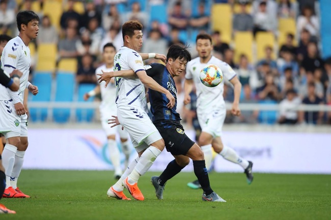 Màn đụng độ Jeonbuk Hyundai Motors vs Gangwon FC
