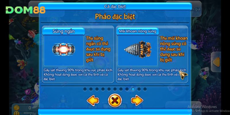 Pháo đặc biệt giúp bạn xoay chuyển cục diện