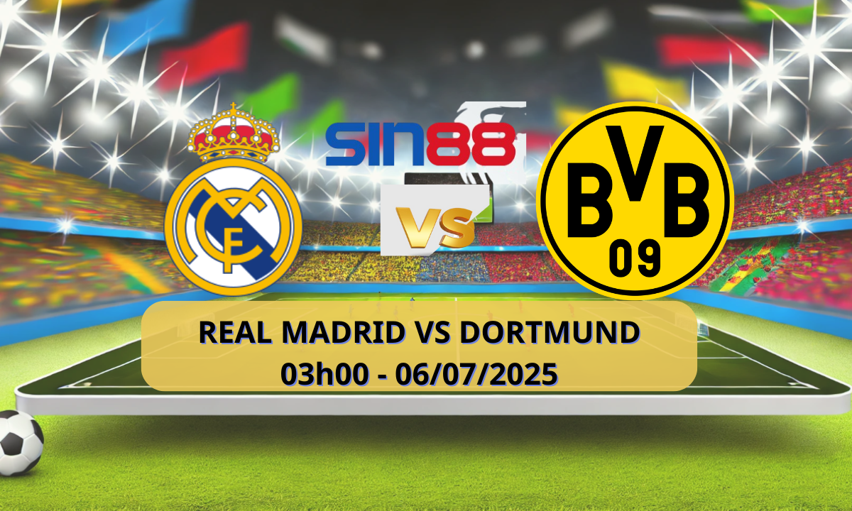 Nhận định bóng đá Real Madrid - Dortmund 03h00 ngày 06/07/2025 - FIFA Club World Cup (Kate)