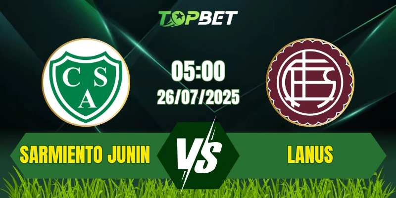 Sarmiento Junin vs Lanus