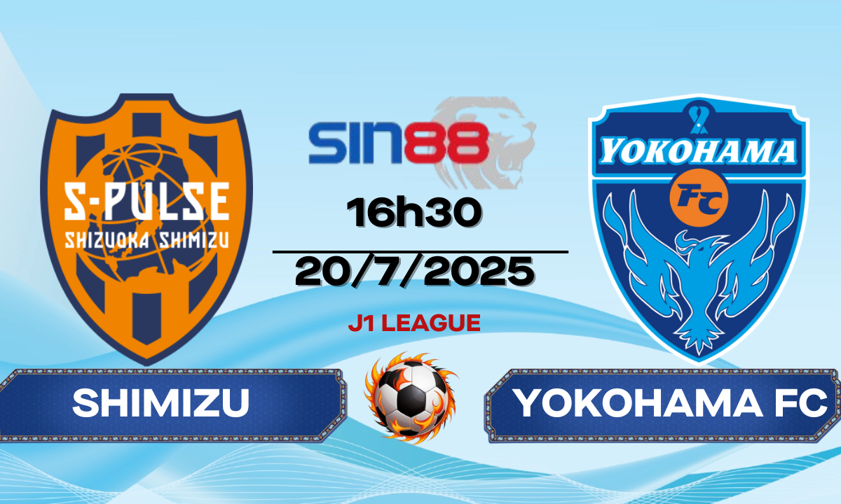 Nhận định bóng đá Shimizu S-Pulse - Yokohama FC 16h30 ngày 20/07/2025 - J1 League (Kate)