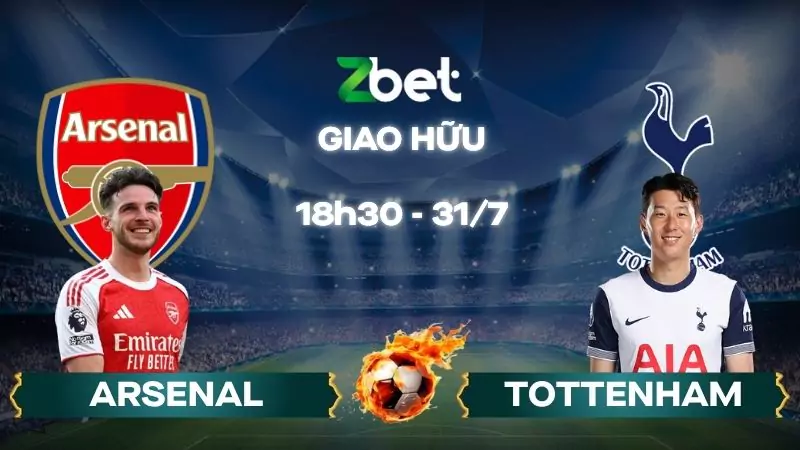 Nhận định soi kèo Arsenal vs Tottenham - 18h30 31/07/2025 – Giao hữu
