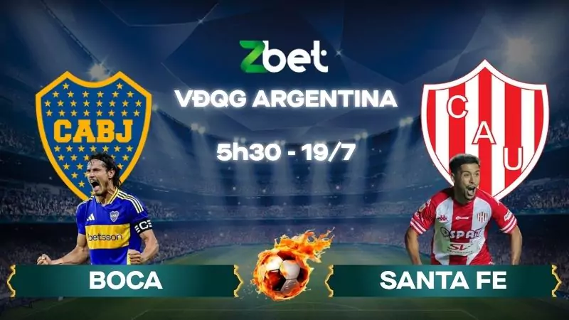 Nhận định soi kèo Boca Juniors vs Santa Fe - 05h30 19/07/2025 – VĐQG Argentina