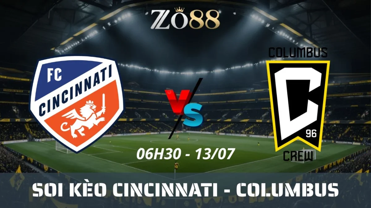 Soi kèo nhà cái Cincinnati vs Columbus - 13/07/2025 06h30 MLS
