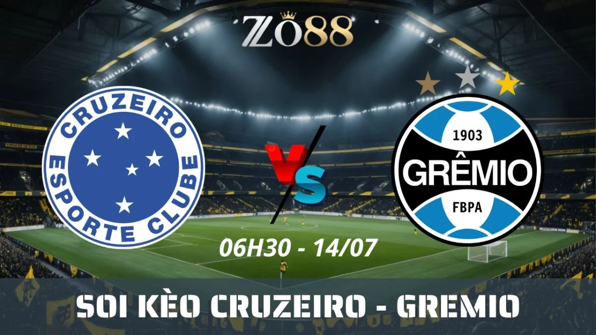Soi kèo nhà cái Cruzeiro vs Gremio - 14/07/2025 06h30 Brasileirao Betano