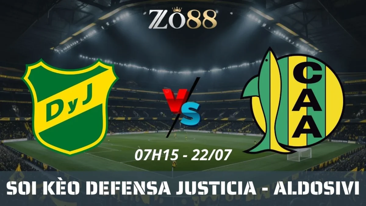 Soi kèo nhà cái Defensa Justicia vs Aldosivi - 22/07/2025 07h15 Liga Profesional