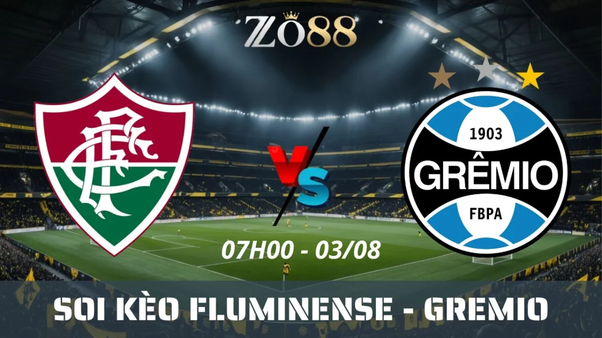 Soi kèo nhà cái Fluminense vs Gremio - 03/08/2025 07h00 Serie A Brazil