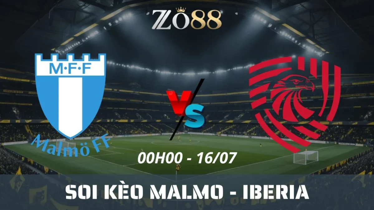 Soi kèo nhà cái Malmo vs Iberia - 16/07/2025 00h00 VL Champions League