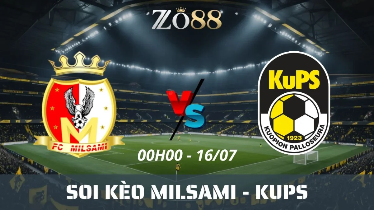 Soi kèo nhà cái Milsami vs KuPS - 16/07/2025 00h00 VL Champions League