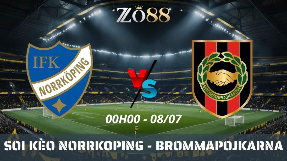 Soi kèo nhà cái Norrkoping vs Brommapojkarna, 08/07/2025 00h00 Allsvenskan