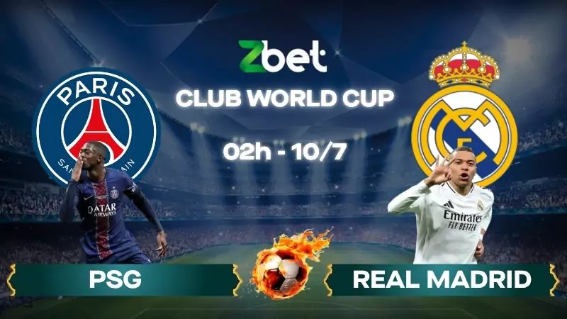 Nhận định soi kèo PSG vs Real Madrid - 02h00 10/07/2025 – Club World Cup