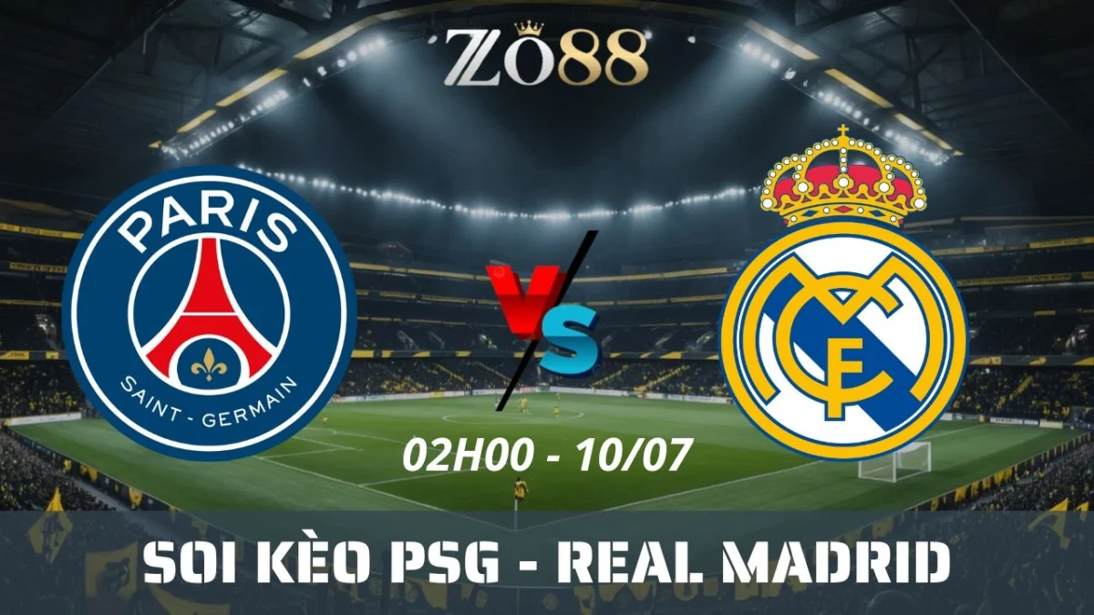 Soi kèo nhà cái PSG vs Real Madrid - 10/07/2025 02h00 Club World Cup