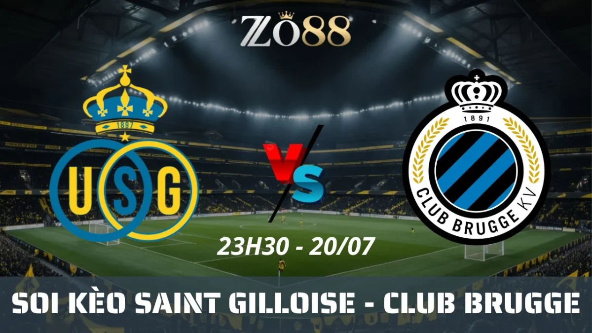 Soi kèo nhà cái Saint Gilloise vs Club Brugge - 20/07/2025 23h30 Belgian Super Cup