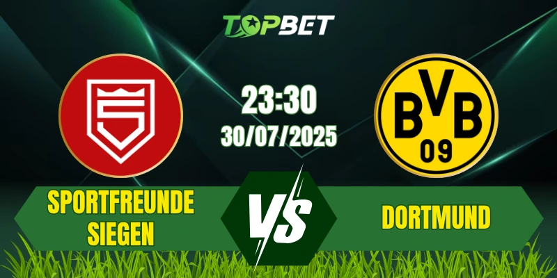 Sportfreunde Siegen vs Dortmund