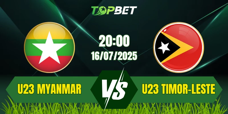 U23 Myanmar vs U23 Timor Leste