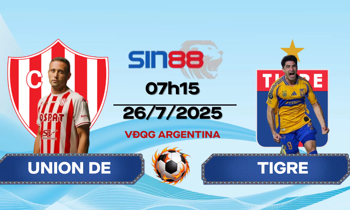 Nhận định bóng đá Union de Santa Fe - Tigre 07h15 ngày 26/07/2025 - VĐQG Argentina (Kate)