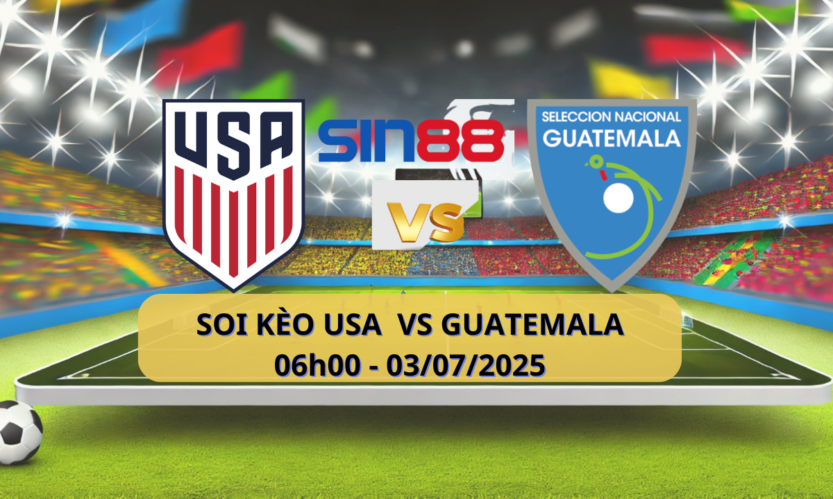 Nhận định bóng đá USA – Guatemala 06h00 ngày 03/07/2025 – Gold Cup (Kate)