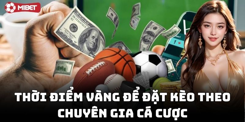 Thời Điểm Vàng Để Đặt Kèo theo chuyên gia cá cược