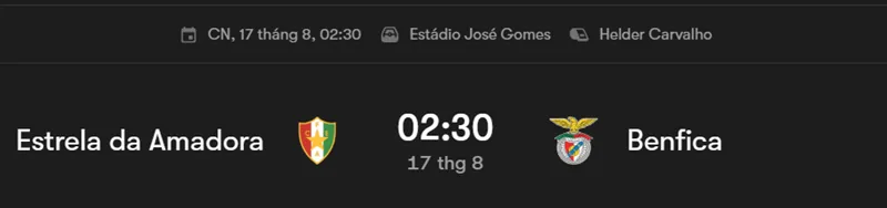 Nhận Định Bóng Đá Trận Đấu Giữa Estrela vs Benfica uk88