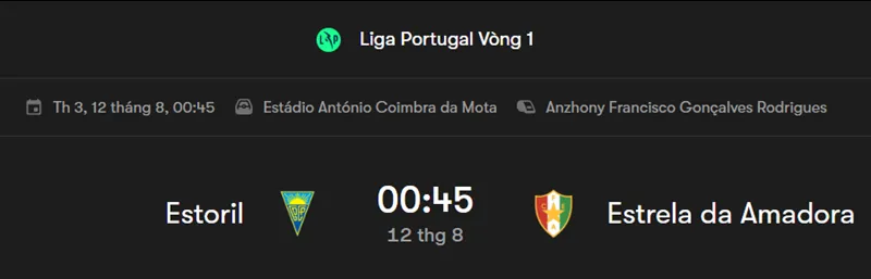 Nhận Định Trận Đấu Giữa Estoril Praia Vs Estrela uk88