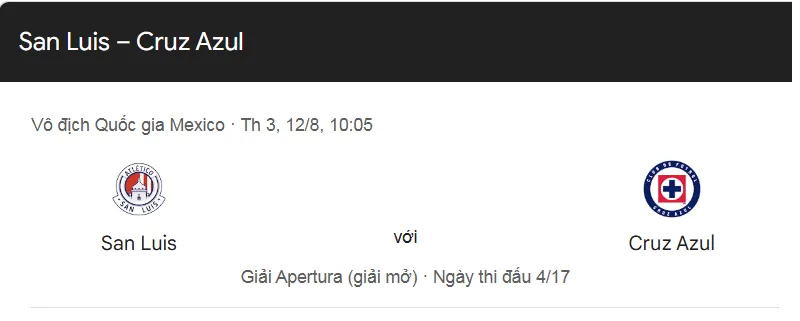 Nhận định bóng đá Atletico San Luis vs Cruz Azul uk88