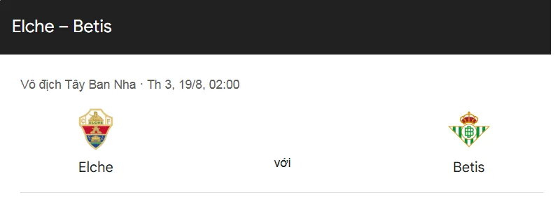 Nhận định bóng đá Elche vs Real Betis uk88