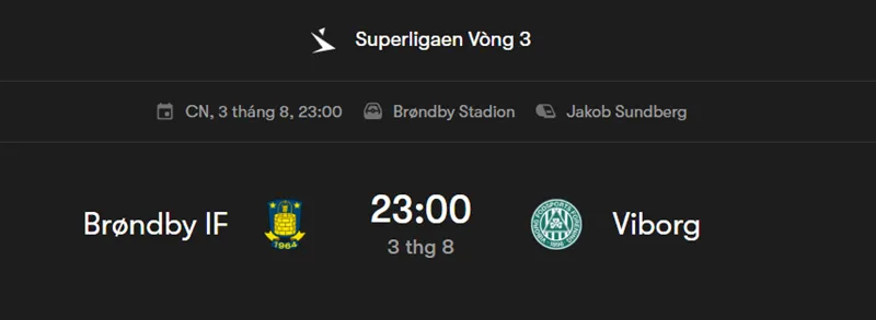 Nhận định bóng đá chi tiết Brøndby vs Vibor uk88