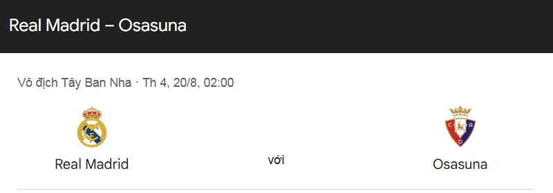 Nhận định bóng đá trận Real Madrid vs Osasuna uk88